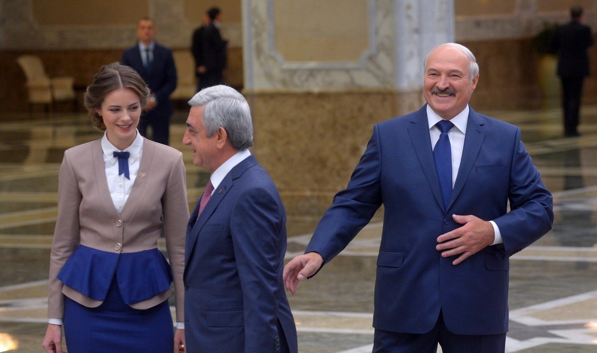 Seržas Sargsianas, Aleksandras Lukašenka