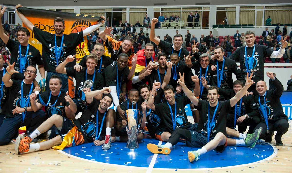 "Valencia" krepšininkai (EuroCup profilio Facebook nuotr.)