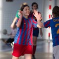 Iš futbolo treniruočių Lietuvos moterys namo grįžta laimingesnės