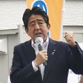 Per politinį renginį pašautas buvęs Japonijos premjeras Shinzo Abe mirė