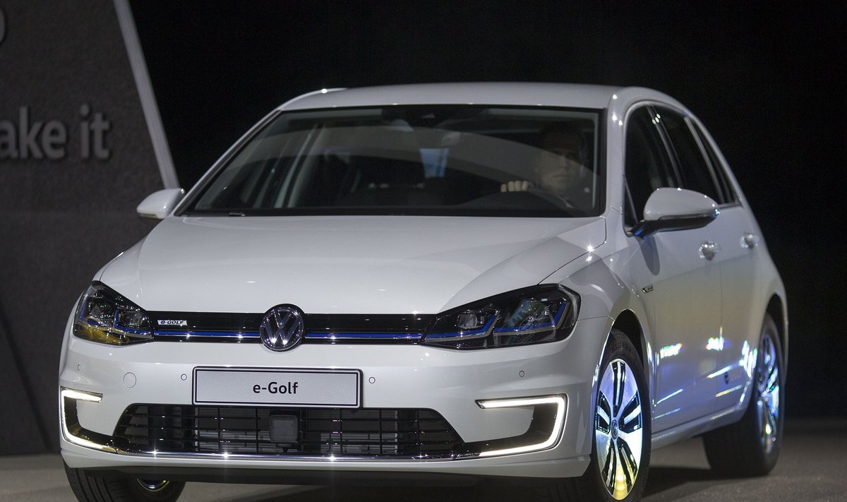 Atnaujintas "Volkswagen e-Golf"