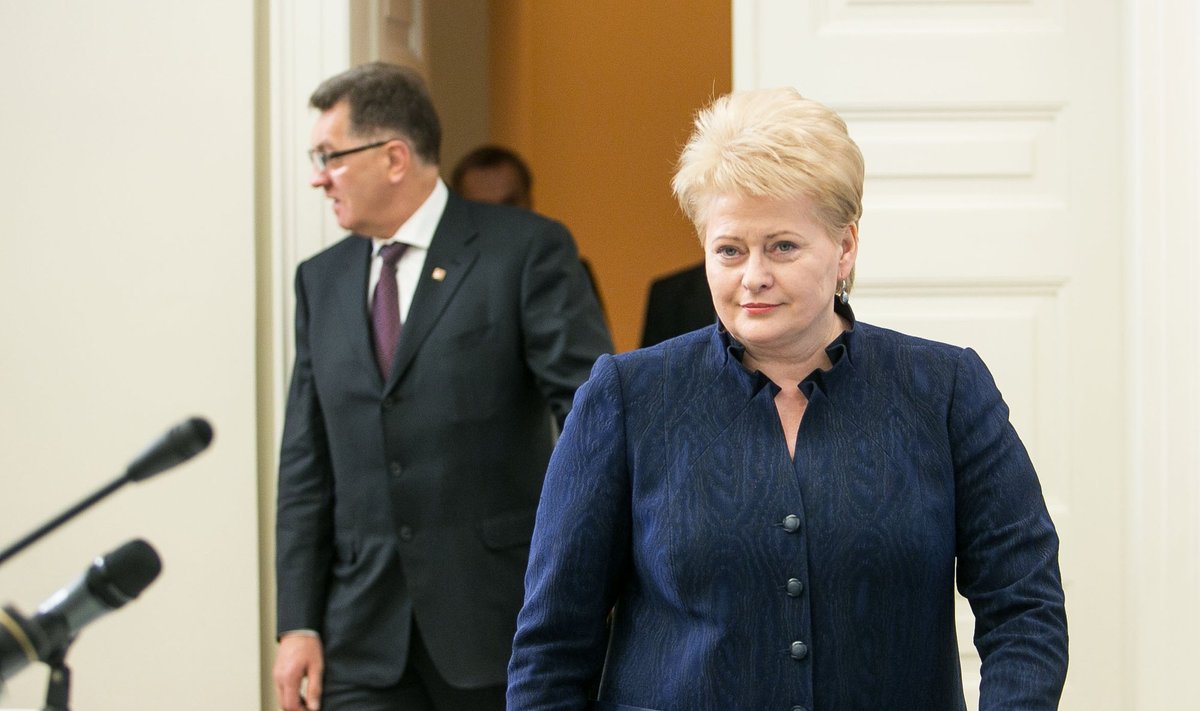 Dalia Grybauskaitė ir Algirdas Butkevičius