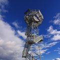 Apžvalgos bokštas prie Rubikių ežero