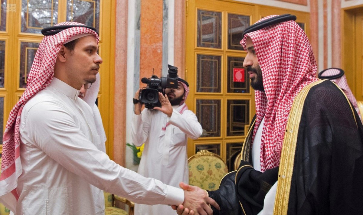 Mohammedas bin Salmanas susitiko su nužudyto žurnalisto J. Khashoggi šeimos nariais
