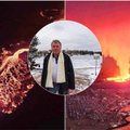Išsiveržęs ugnikalnis Islandijoje gyvenantį Vytautą paliko be namų: į sienose atsivėrusius plyšius galėjau įkišti ranką