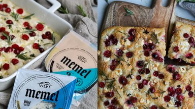 Focaccia su sūriu – ypatinga duona Jūsų šventiniam stalui