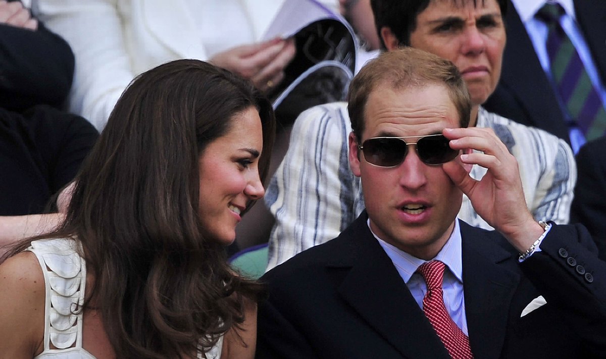 Catherine Middleton ir princas Williams