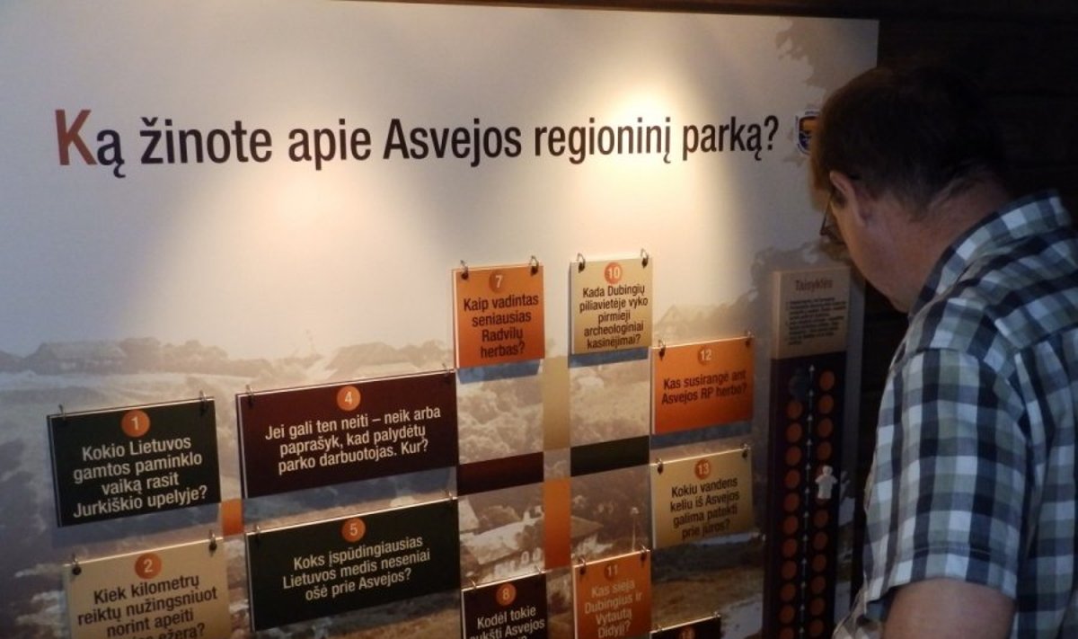 Asvejos regioninio parko ekspozicijos atidarymas / Violetos Žalailienės nuotr. 