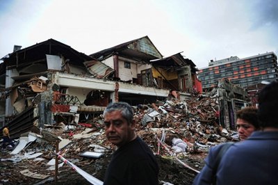 Vaizdas po žemės drebėjimo Čilėje, 2010 m.