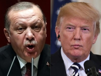 R.T.Erdoganas ir D.Trumpas 