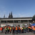 Visoje Vokietijoje vyksta geležinkelių, taip pat kai kurių oro uostų darbuotojų streikas