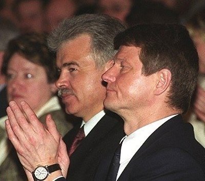 Jurijus Borisovas ir Rolandas Paksas