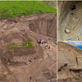 Ukrainoje kelininkai atkasė paslaptingą 5,500 metų amžiaus akmeninę struktūrą: aptiktuose kapuose – ne tik žmonių palaikai