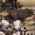 Ispanijoje iš koridos arenos ištrūkęs bulius sužeidė 30 žmonių