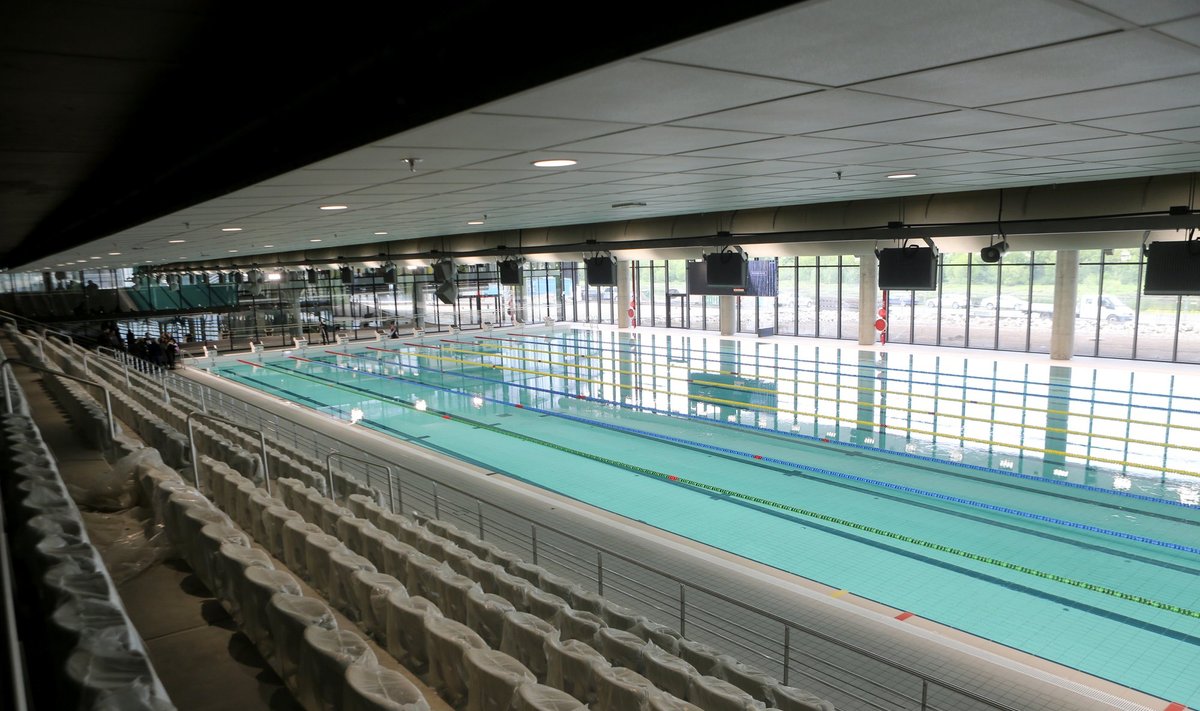 Kaune esančioje Nemuno saloje baigtas statyti vandens sporto centras