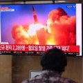 Šiaurės Korėja išbandė trumpojo nuotolio raketą