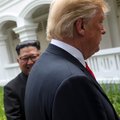 Pchenjano žiniasklaida: Kim Jong Unas „itin džiaugiasi“ Trumpo laišku