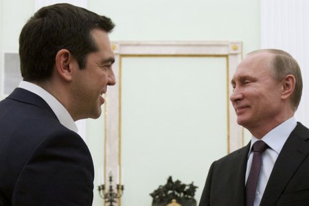 Vladimiras Putinas ir Alexis Tsipras