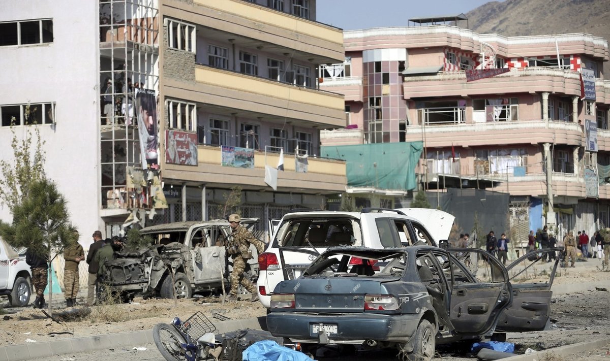 Kabule detonavus užminuotam automobiliui žuvo mažiausiai 7 žmonės