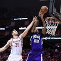 Motiejūnas and Rockets scrape into NBA playoffs