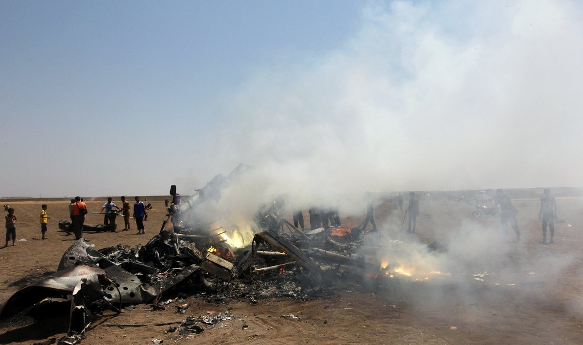 Sirijoje numuštas Rusijos sraigtasparnis 