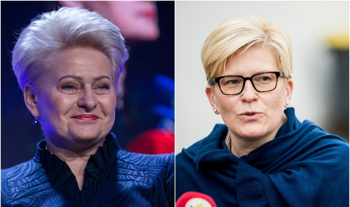 Dalia Grybauskaitė ir Ingrida Šimonytė.