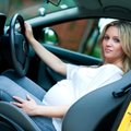 Nėščia moteris prie vairo: naudingi patarimai
