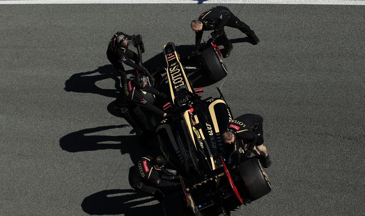 Kimi Raikkoneno "Lotus" bolidas