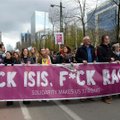 Marše prieš terorą Briuselyje - daugiau nei 3 tūkst. žmonių