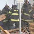 Filadelfijoje sugriuvo pastatas, žuvo moteris