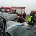 Tragiška avarija Šiaulių rajone: po automobilio smūgio į medį žuvo devyniolikmetis