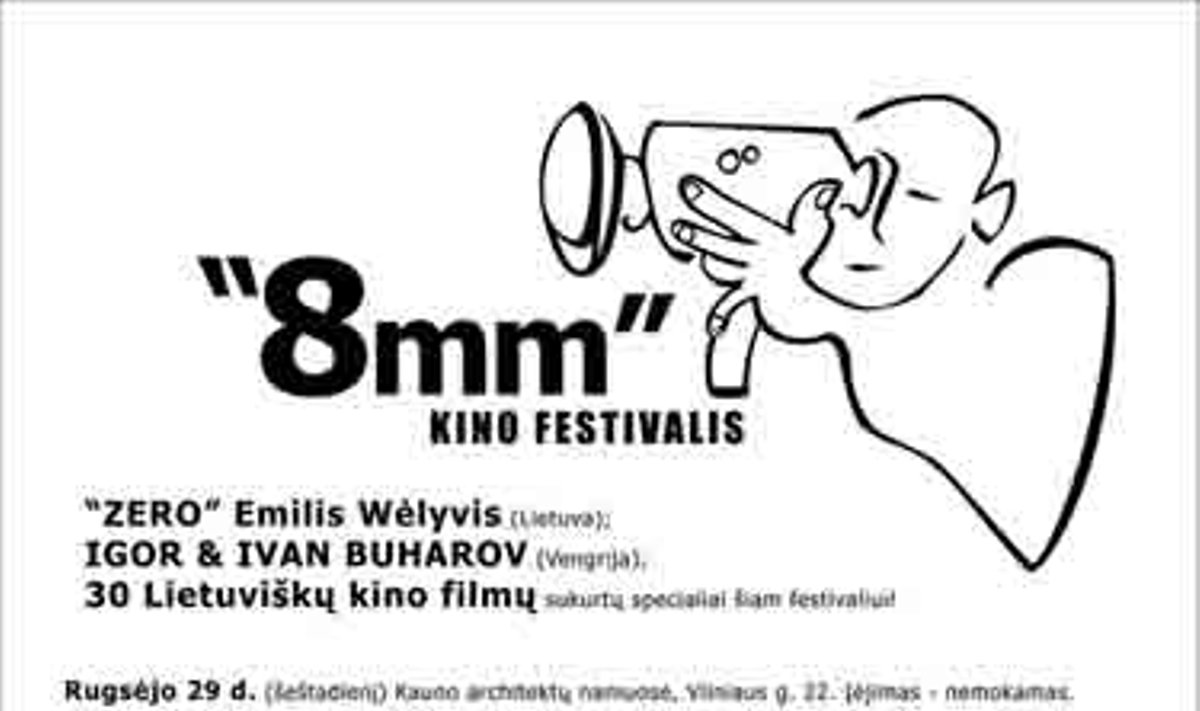 Kino festivalis "8mm"