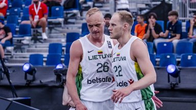 Lietuvos 3x3 rinktinė baigė pasirodymą pasaulio čempionate – aštuntfinalyje nusileido Austrijai