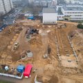 Vilniuje pradėtas statyti trijų krepšinio salių kompleksas