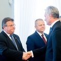 Президент Литвы защитил главу МИД от критики оппозиции