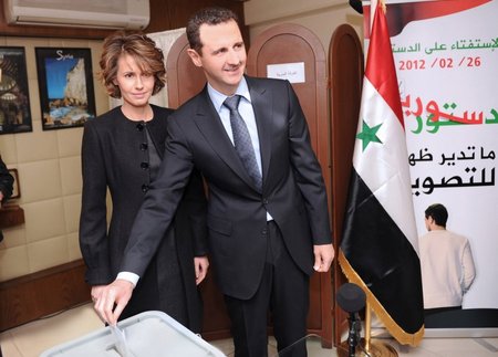 Asma al Assad ir Basharas al Assadas