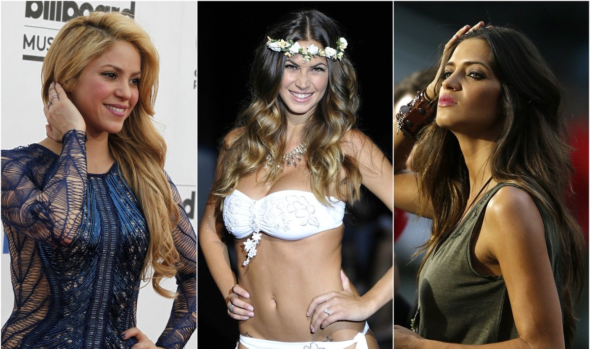 Shakira, Melisa Satta, Sara Carbonero
