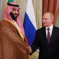 Putinas ir Saudo Arabijos princas telefonu kalbėjosi apie naftą