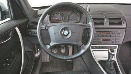 BMW X3 salonas