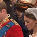 Princas Williamas ir Kate Middleton per iškilmingą ceremoniją davė santuokos įžadus