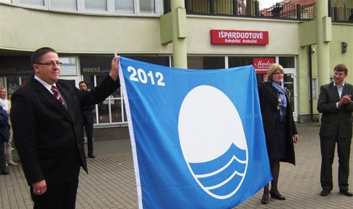 Palangos vadovai prieš metus džiaugėsi gavę Mėlynąją vėliavą