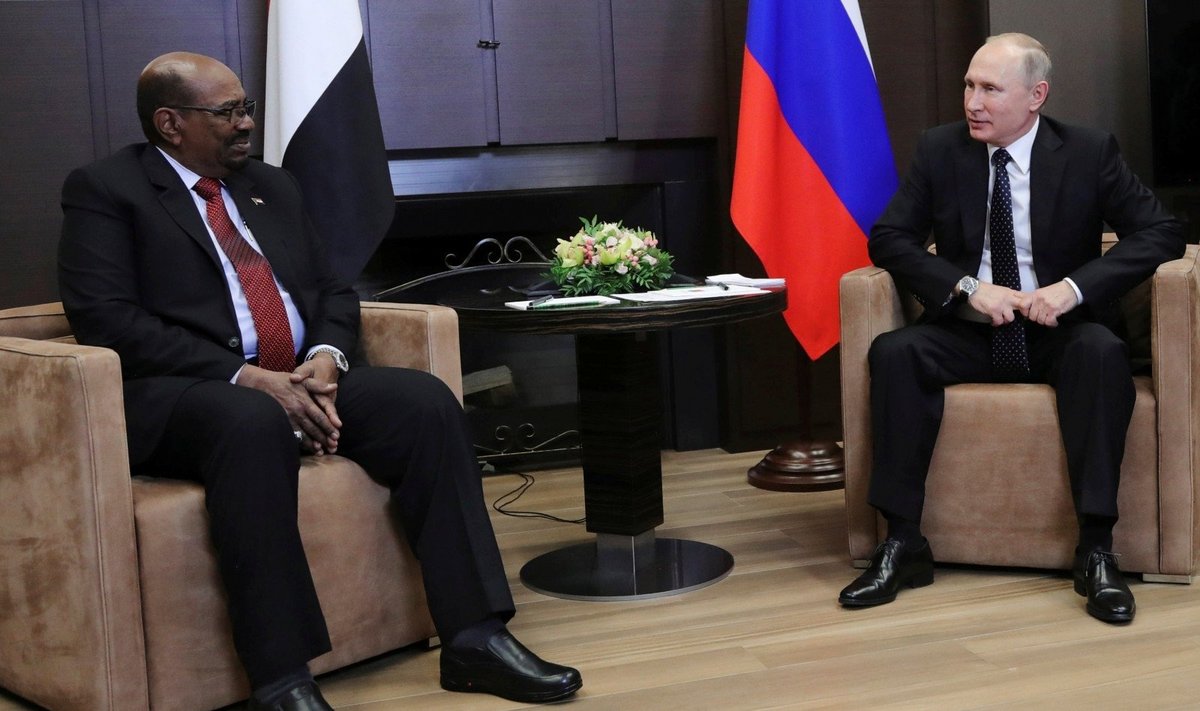 Omaras al Bashiras ir Vladimiras Putinas