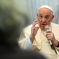 Popiežius užsimena apie taikos misiją