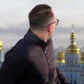 BBC tiesioginiame eteryje – Rusijos raketų smūgis Kyjivui