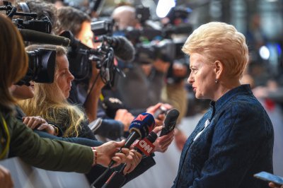 Dalia Grybauskaitė, kadras iš filmo "Valstybės paslaptis"
