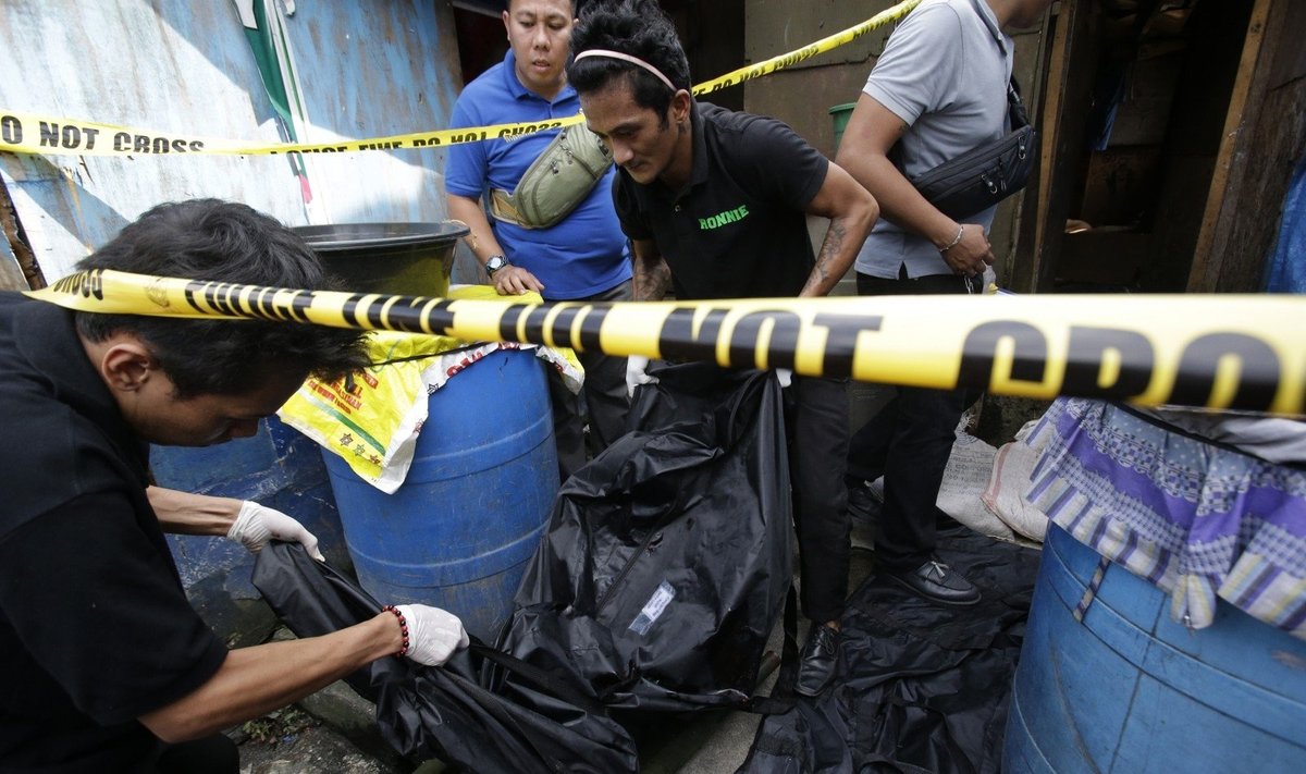 Filipinų prezidento karas su narkotikais