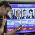 Suskaičiavus 99,4 proc. balsų: už V.Putiną balsavo 63,75 proc. Rusijos rinkėjų