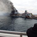 Žiniasklaida: JAV žvalgybinė informacija padėjo Ukrainai nuskandinti laivą „Moskva“