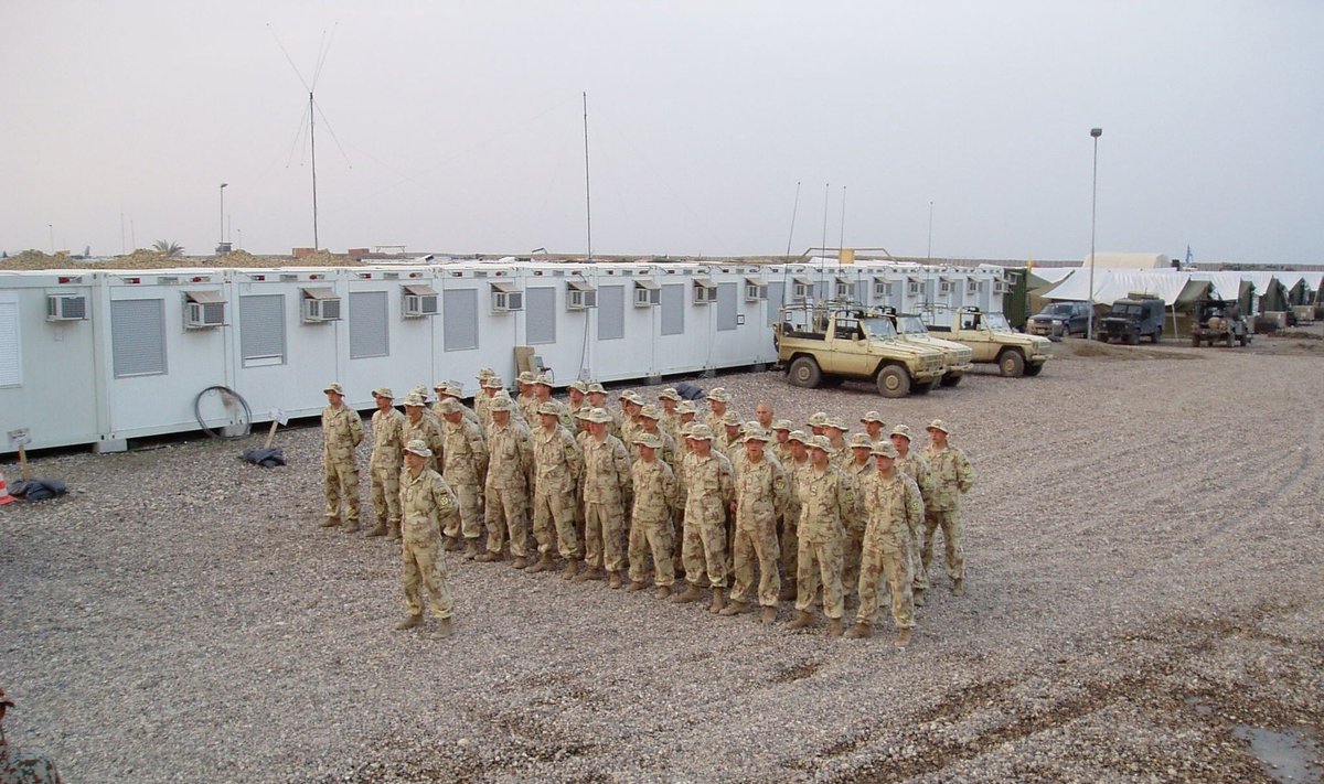 KAM archyvo nuotraukose – Lietuvos kariai Irake 