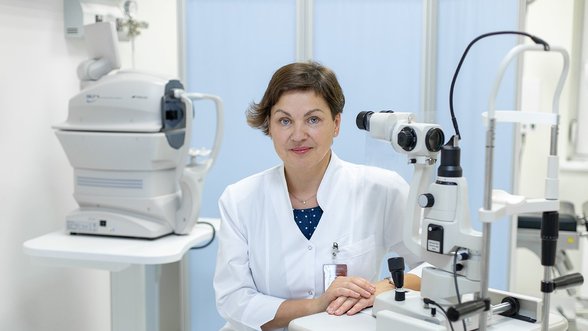 Gydytoja oftalmologė – apie regą atimančią ligą: viskas gali prasidėti nuo mažos dėmelės
